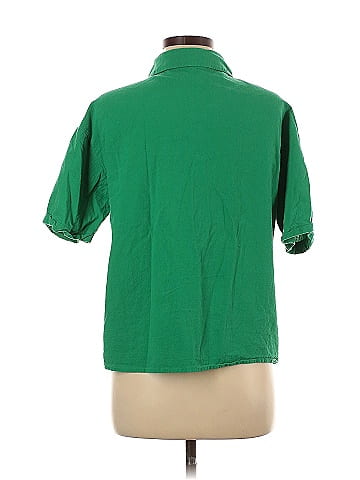 Assorted Brands 3/4 Sleeve Button-Down Shirt (view 2)