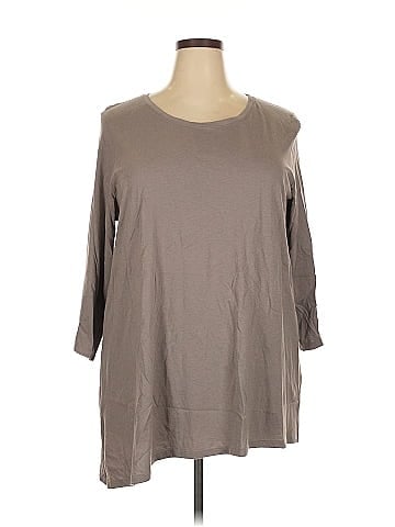 LOGO by Lori Goldstein 3/4 Sleeve T-Shirt (view 1)