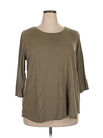 LOGO by Lori Goldstein 3/4 Sleeve T-Shirt (view 1)