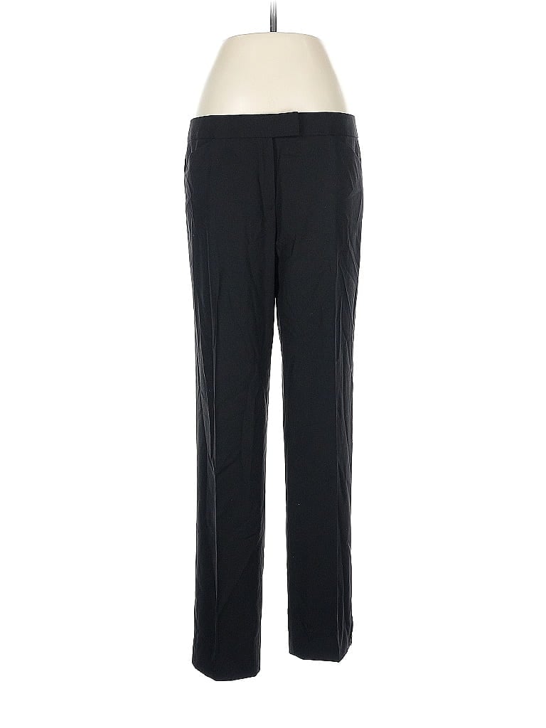 Pre-owned Lafayette 148 Wool Pants In Black