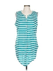 Christopher & Banks Sleeveless Button Down Shirt