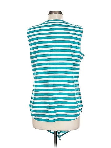 Christopher & Banks Sleeveless Button-Down Shirt (view 2)