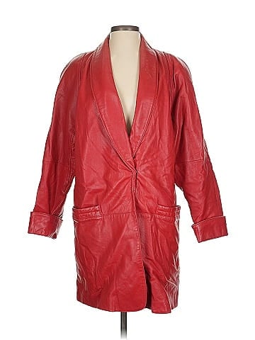 Wilsons Leather Bold Red Leather Jacket XS (view 1)