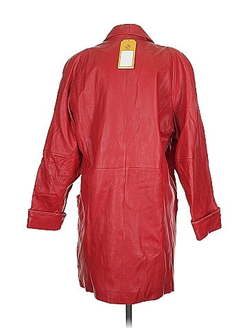 Wilsons Leather Bold Red Leather Jacket XS (view 2)