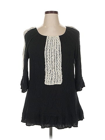 Indigo Soul 3/4 Sleeve Blouse (view 1)