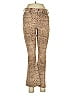 FRAME Denim Animal Print Brown Casual Pants Size 28 waist - photo 1