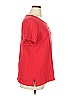 Anne Klein Sport Red Short Sleeve Henley Size 1X - photo 3
