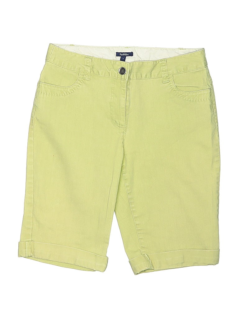 Click to view more detailed imagery on our partner's website Pre-owned Reitmans Khaki Shorts In Green