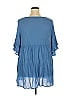Roaman's 100% Rayon Blue Casual Dress Size 18 - photo 2