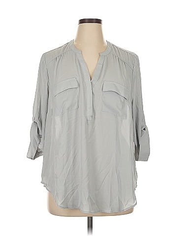 Torrid 3/4 Sleeve Blouse (view 1)