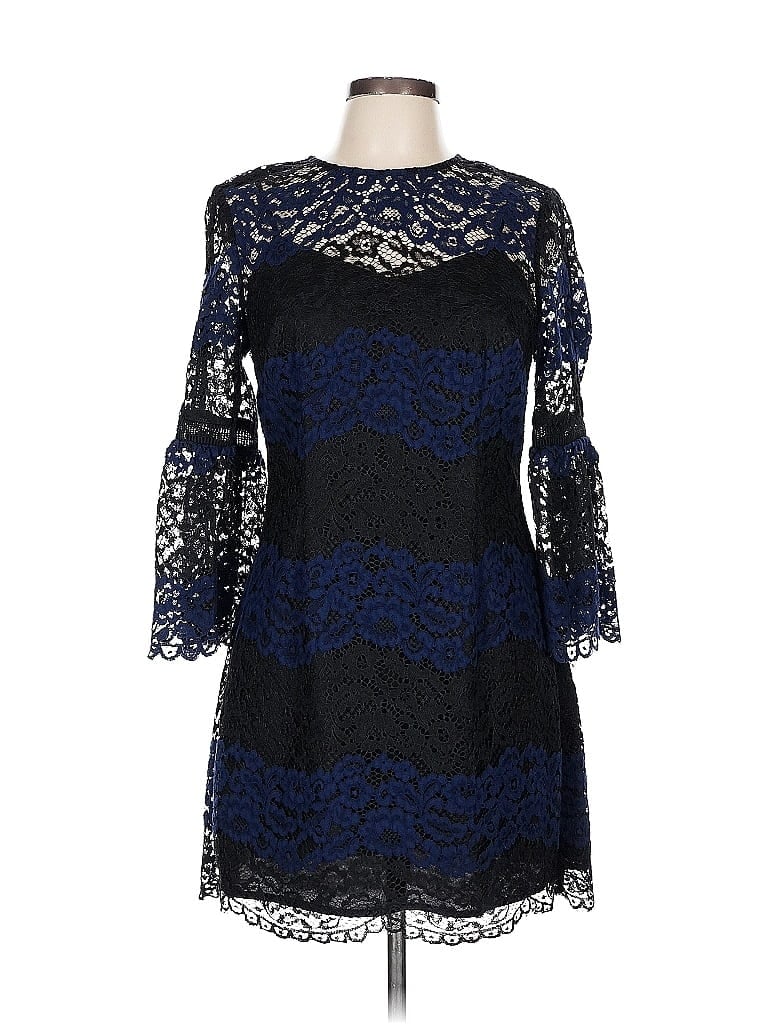 Pre-owned Cynthia Rowley Tjx Cocktail Dress In Blue
