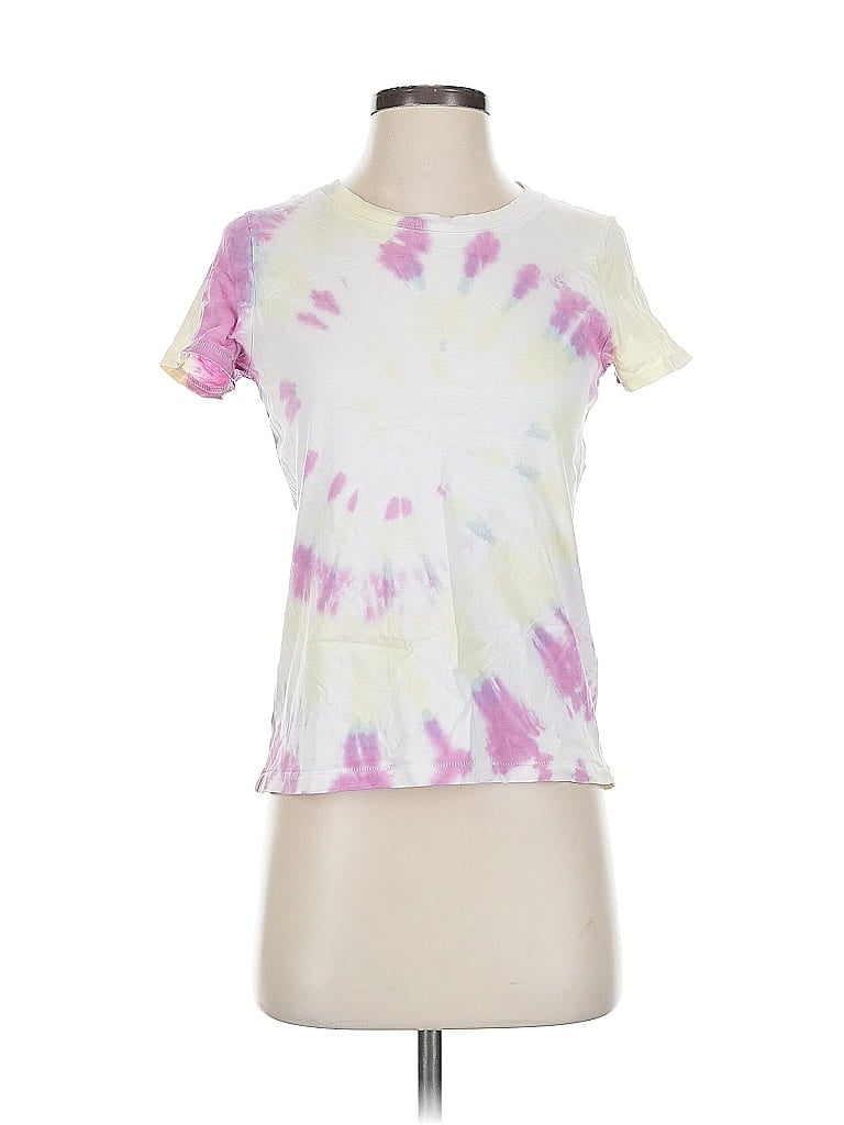 Pre-owned Madewell Short Sleeve T-shirt In Purple