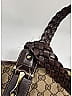 Gucci 100% Canvas Gray Brown Monogram Small Pelham Shoulder Bag One size - photo 8