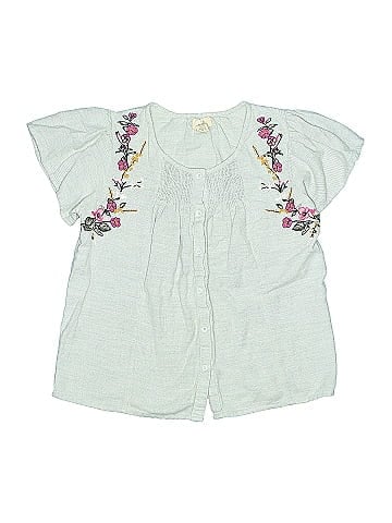 Peek... Short Sleeve Blouse (view 1)