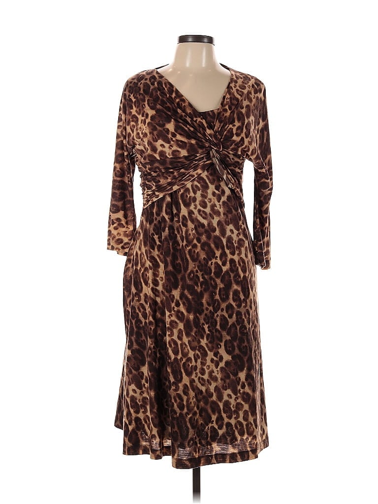 Click to view more detailed imagery on our partner's website Pre-owned Max Mara Casual Dress In Brown