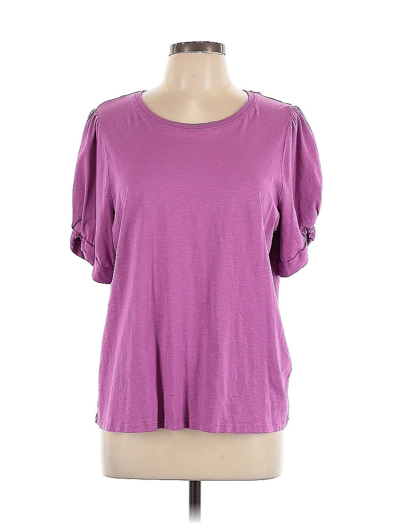 Click to view more detailed imagery on our partner's website Pre-owned Maurices Short Sleeve T-shirt In Purple
