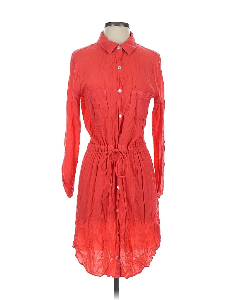 Pre-owned Lily Aldridge For Velvet Casual Dress In Pink