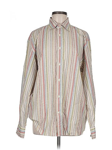 Faconnable Long Sleeve Button-Down Shirt (view 1)