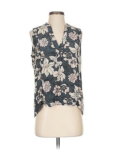 Elizabeth and James Sleeveless Silk Top (view 1)