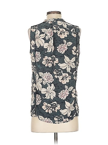 Elizabeth and James Sleeveless Silk Top (view 2)