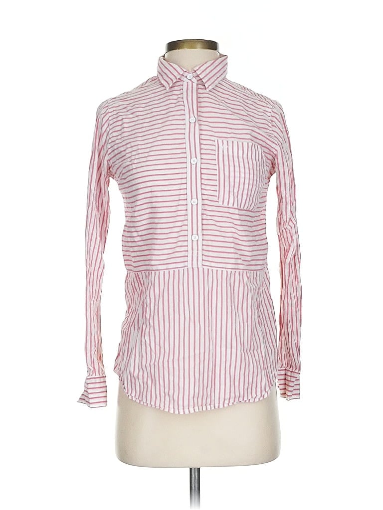 Click to view more detailed imagery on our partner's website Pre-owned Abercrombie & Fitch Long Sleeve Button Down Shirt In Pink