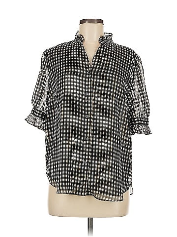 Ann Taylor 3/4 Sleeve Button-Down Shirt (view 1)