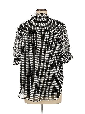 Ann Taylor 3/4 Sleeve Button-Down Shirt (view 2)