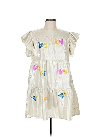 Peach Love Casual Dress (view 1)