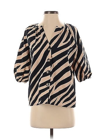 Ann Taylor 3/4 Sleeve T-Shirt (view 1)