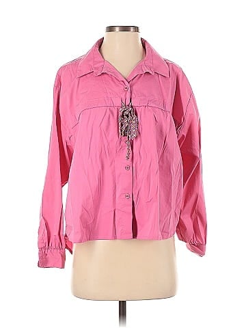 DX Collection 3/4 Sleeve Button-Down Shirt (view 1)