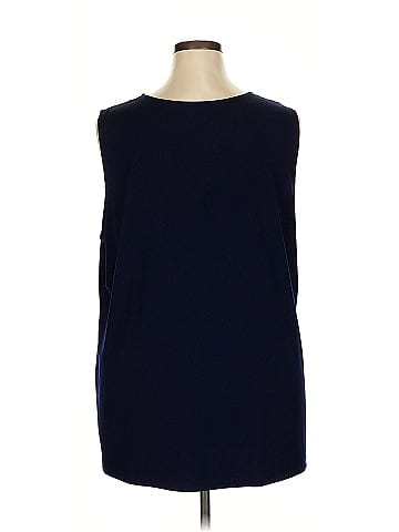 Susan Graver Sleeveless T-Shirt (view 2)