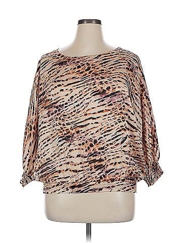 Naked Zebra 3/4 Sleeve Blouse (view 1)