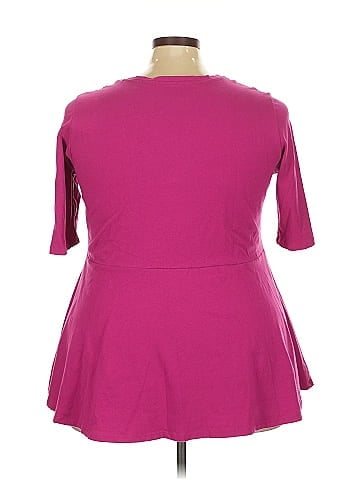 Jessica London 3/4 Sleeve T-Shirt (view 2)