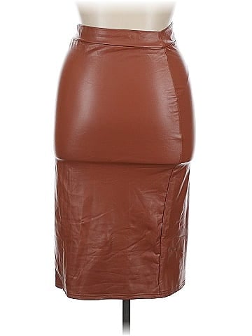 Unbranded Faux Leather Skirt (view 2)