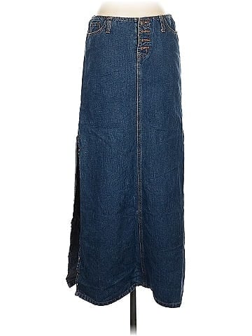 No Boundaries Blue Denim Casual High-Waisted Skirt (view 1)