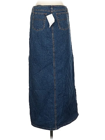 No Boundaries Blue Denim Casual High-Waisted Skirt (view 2)