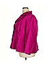 Le Suit 100% Polyester Pink Purple Blazer Size XXL (estimated) - photo 4