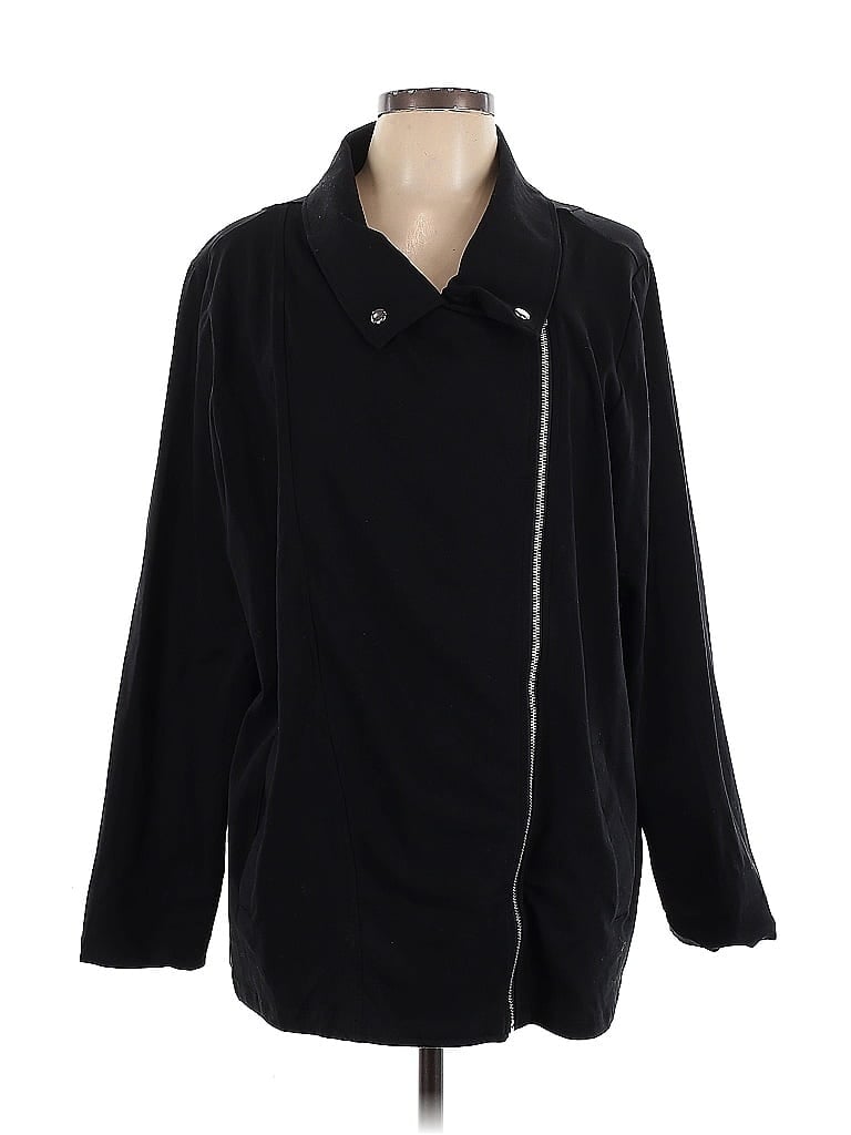 Catherines Black Jacket Size 1X - photo 1