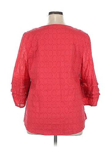 Isaac Mizrahi LIVE! 3/4 Sleeve Blouse (view 2)