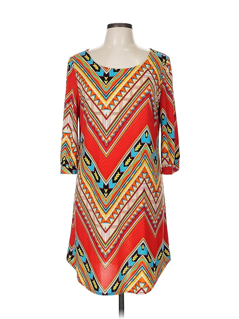 Pre-owned Unbranded Casual Dress In Red