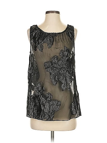 Poleci Sleeveless Silk Top (view 1)