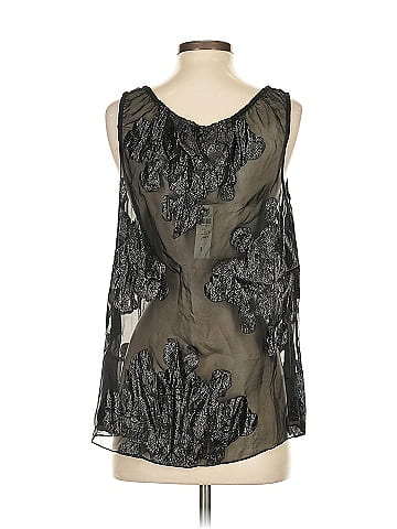Poleci Sleeveless Silk Top (view 2)