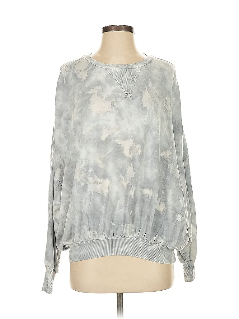 Young Fabulous & Broke Tie-dye Gray Pullover Sweater Size S - photo 1