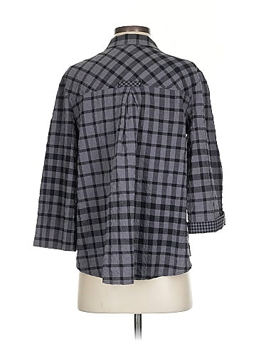 Habitat 3/4 Sleeve Button-Down Shirt (view 2)