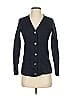 C by Bloomingdales 100% Cashmere Blue Cashmere Cardigan Size S - photo 1