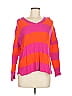 Natural Life Color Block Orange Pullover Sweater Size M - photo 1