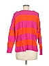 Natural Life Color Block Orange Pullover Sweater Size M - photo 2