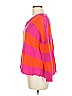 Natural Life Color Block Orange Pullover Sweater Size M - photo 5