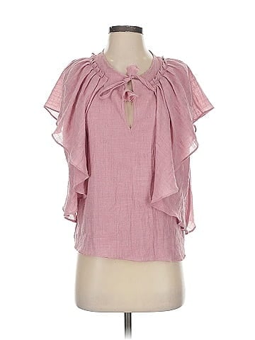 MISA Los Angeles Short Sleeve Blouse (view 1)
