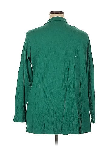 LOGO by Lori Goldstein 3/4 Sleeve Top (view 2)